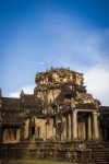 Moon over Angkor Wat entrance