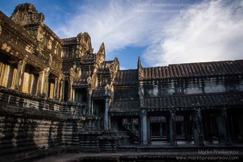 Inside of the Angkor Wat