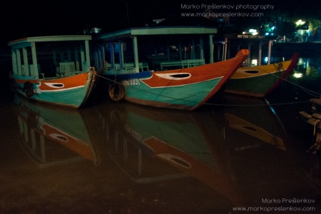 Three vietnamese boats