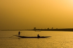 Evening transport to the other shore