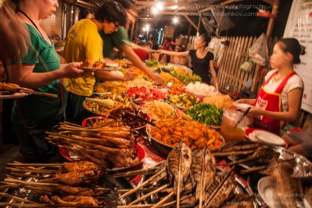 Fish and noodles Mekong style