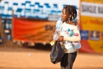 Collecting plastic bottles