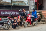 Black Hmong people resting