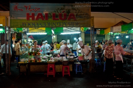 Countryside food stall