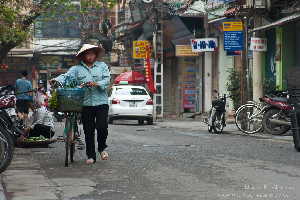 Returning from the market