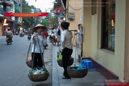 Discussing daily business
