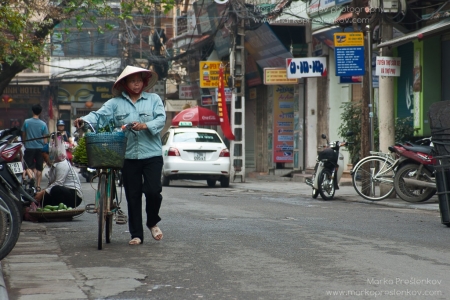 Returning from the market