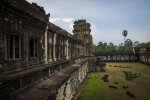 Long line of windows at Angkor Wat