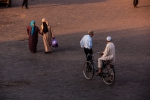 Late afternoon is chatting time at Djemaa el-Fnaa