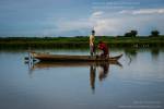 Fishing on Tonle Sap lake, Cambodia