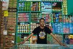 Happy Mauritanian shop keeper