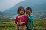Minority kids of Sapa, Vietnam
