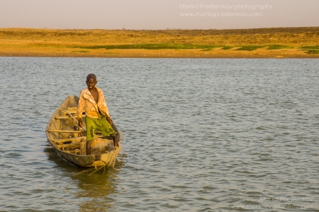 Young fisherman